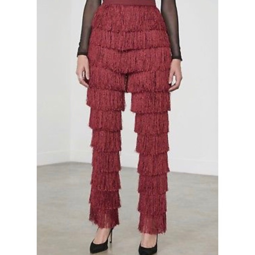 Lavish Alice fringe trousers